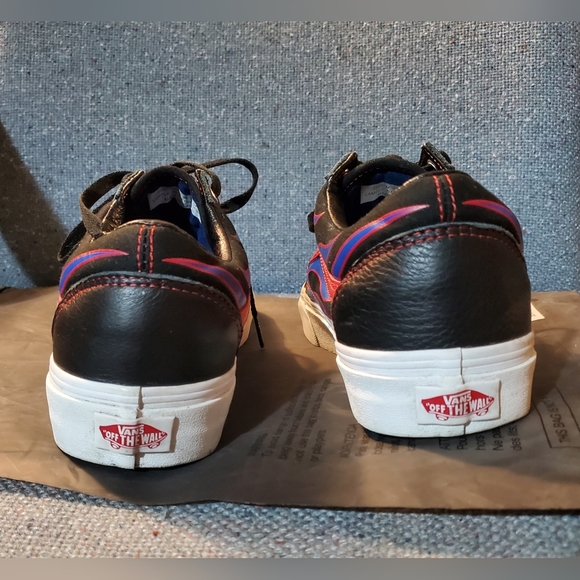 Vans Old Skool Flame Race (Sample Pair) Size Mens 9 - Picture 5 of 10